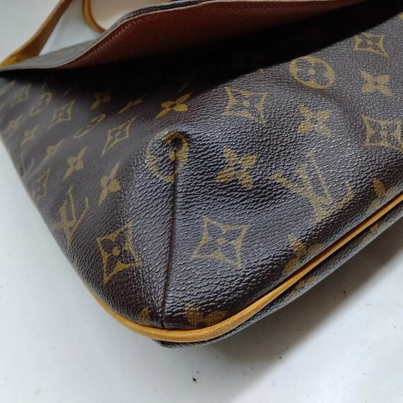 100% Authentic Louis Vuitton Musette Brown Monogram Shoulder Bag - Picture 6 of 9
